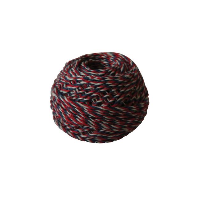 [JU184040] Dreifarbige Schnur, 40 g, 63 m (72 x 9 cm), 1,25 mm