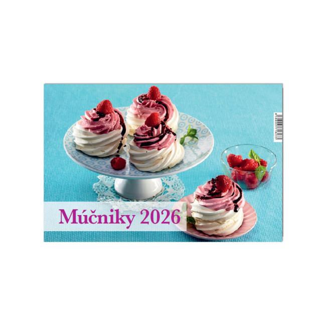 Dessert-Reihentischkalender 23 × 15,2 cm 2026