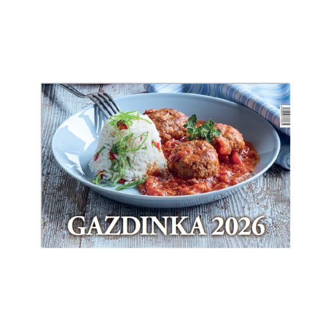 [KD000371] Hausfrau 23 × 15,2 cm 2026 Linien Wandkalender