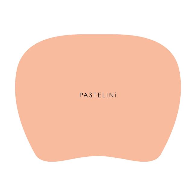 Mauspad aus PP-Karton, Pastelini-Aprikose