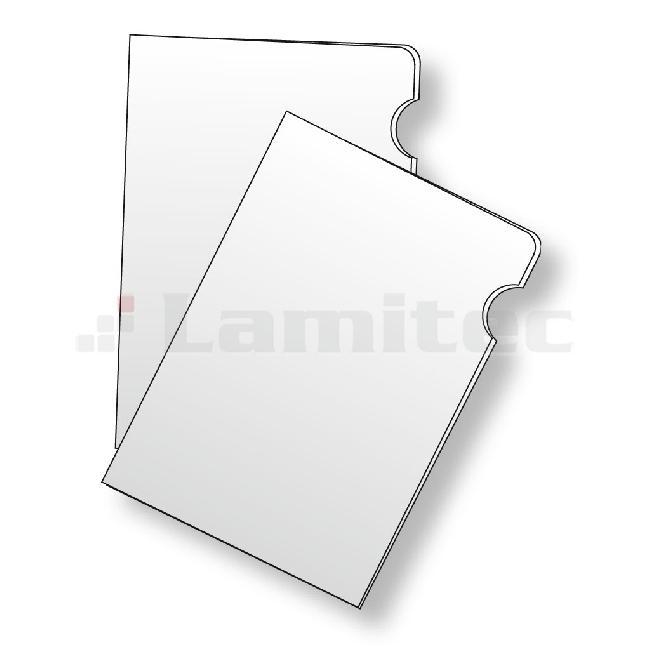 Dokumentenhülle aus PP-Karton, genarbt, 80 µm