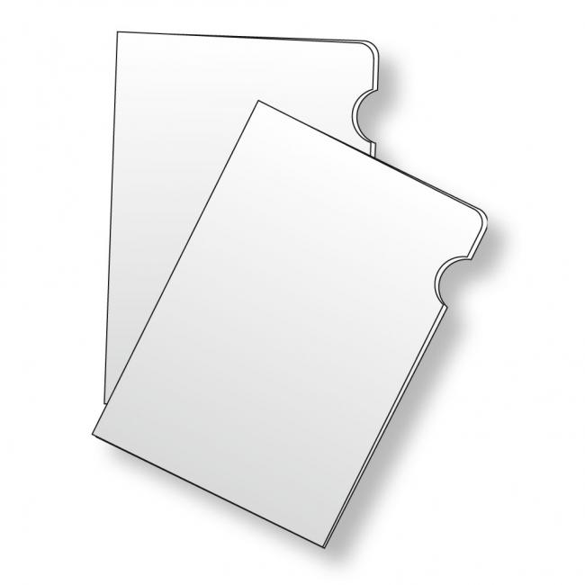 Verpackung L für Dokumente, Karton PP Glasklar 140 µm, 10 Stück