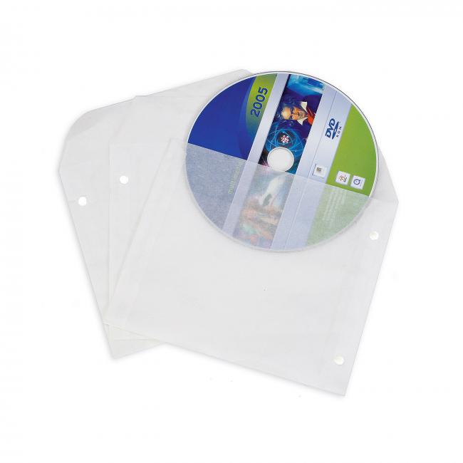 [KP202800] Hängende CD-/DVD-Hülle aus PP-Karton, 10 Stück