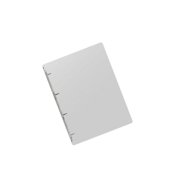 PP-4-Ring-Ordner, transparent