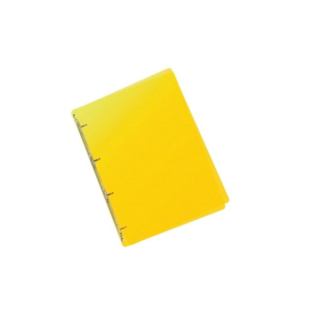 PP 4-Ring-Ordner gelb
