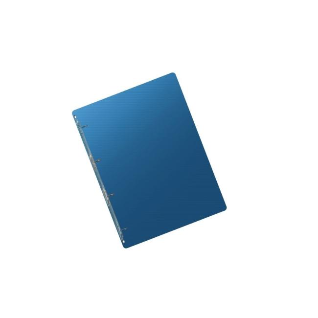 PP 4-Ring-Ordner blau