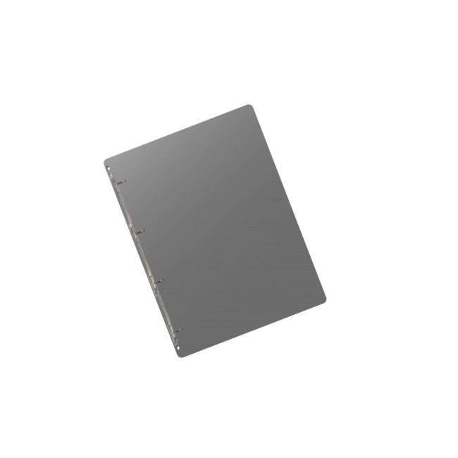 PP 4-Ring-Ordner, Rauch