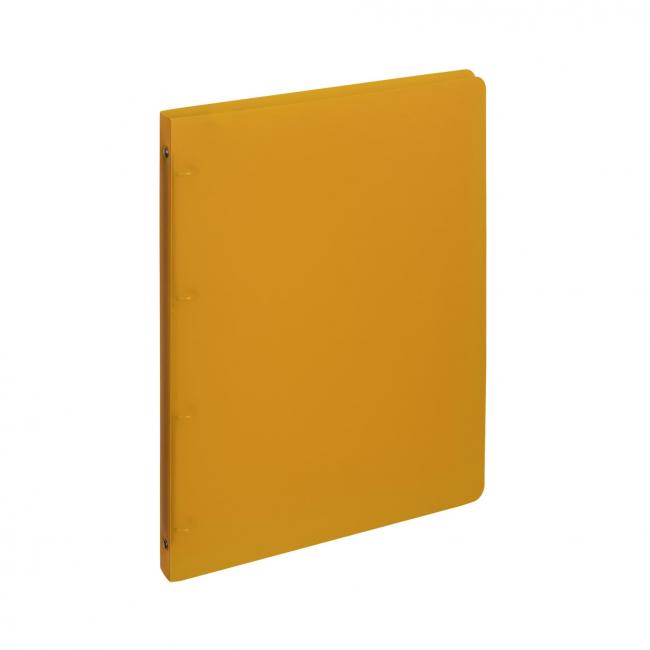 PP 4-Ring-Ordner Opalin 2 cm orange