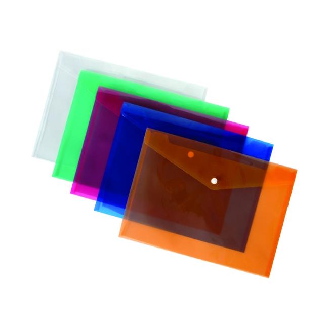 Kunststoffhülle A4 mit Noppen, PP-Karton, rosa