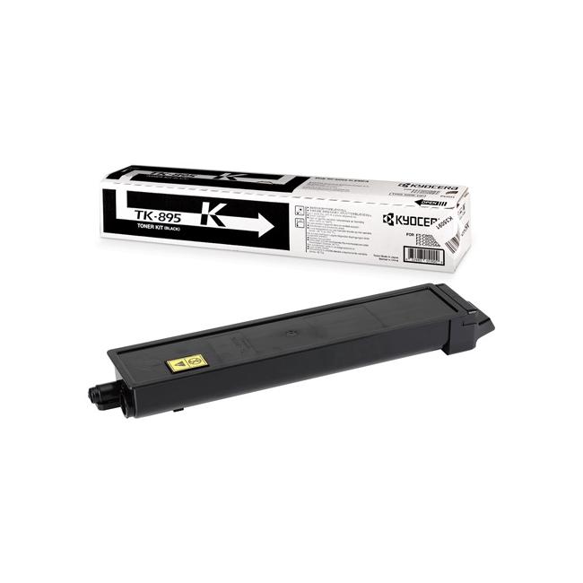 Toner Kyocera TK-895 schwarz (12.000 Seiten) für FS-C 8020MFP/8025MFP