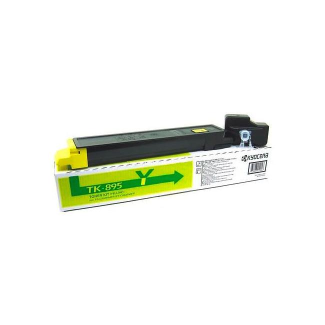 Toner Kyocera TK-895 gelb (6.000 Seiten) für FS-C 8020MFP/8025MFP