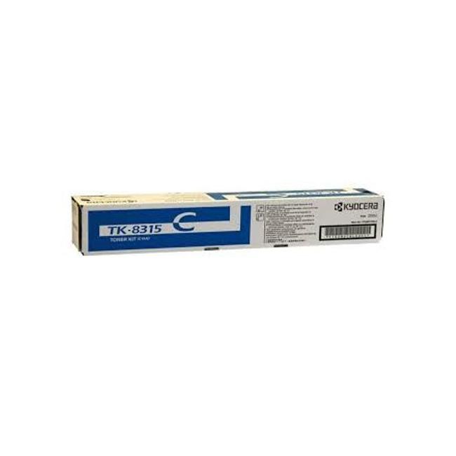 Toner Kyocera TK-8315C Cyan (6.000 Seiten) für TASKalfa 2550Ci