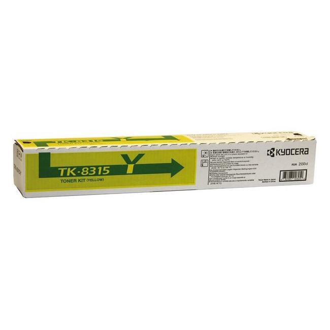 [KY027118] Toner Kyocera TK-8315Y gelb (6.000 Seiten) für TASKalfa 2550Ci
