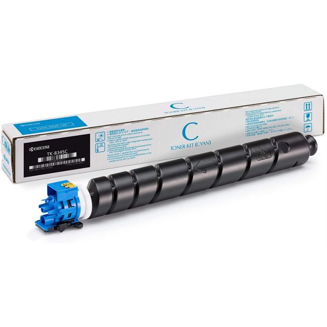 Toner Kyocera TK-8345C Cyan (12.000 Seiten) für TASKalfa 2552Ci