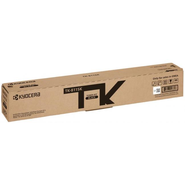 Toner Kyocera TK-8115K schwarz (12.000 Seiten) für ECOSYS M8124cidn/M8130cidn