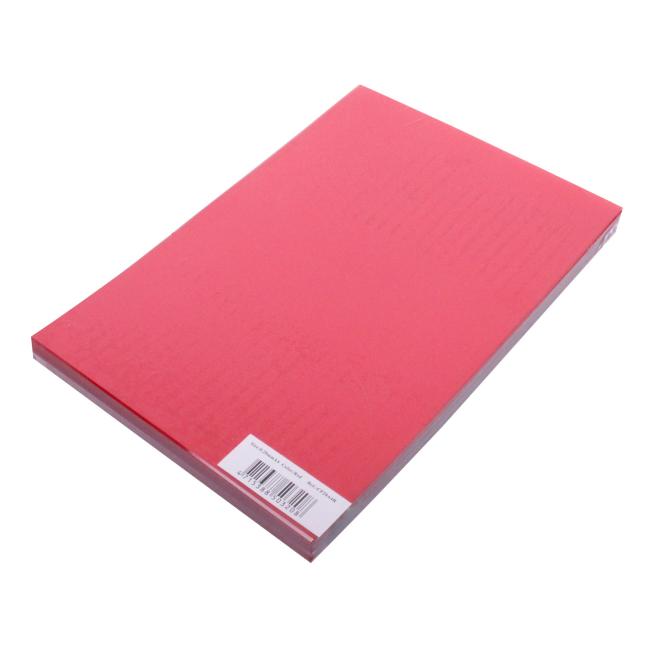 Kunststoffhüllen für Ringordner A4, PVC 200 µm, rot
