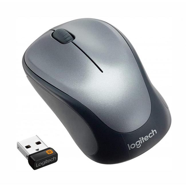 [LG002203] Logitech M235 Maus, grau, kabellos, optisch