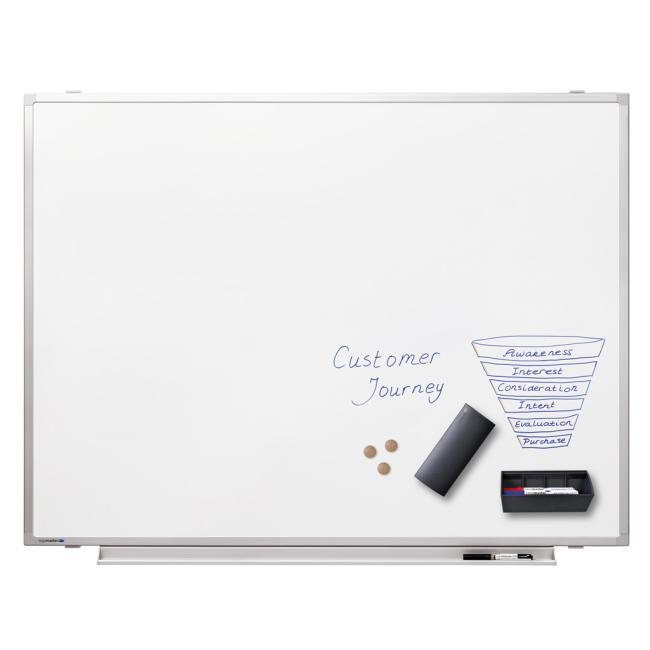 Professionelles Whiteboard 90x120 cm