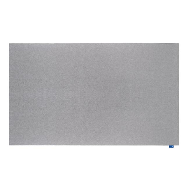 Textile Akustikwandplatte WALL-UP horizontal 119,5 x 200 cm quiet grau
