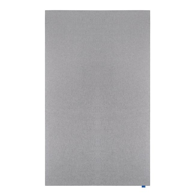 [LM144121] Textile Akustikwandplatte WALL-UP vertikal 200x119,5 cm quiet grau