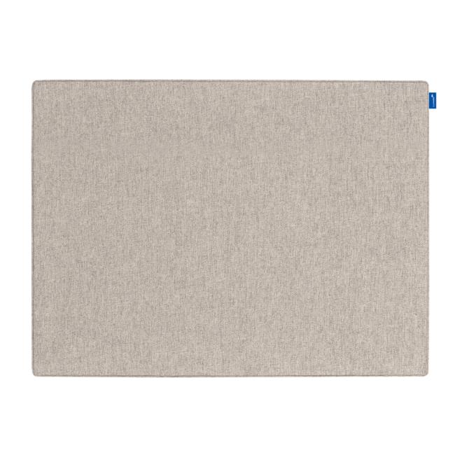 Textile Akustik-Pinnwand BOARD-UP 75x50 cm, weiches Beige