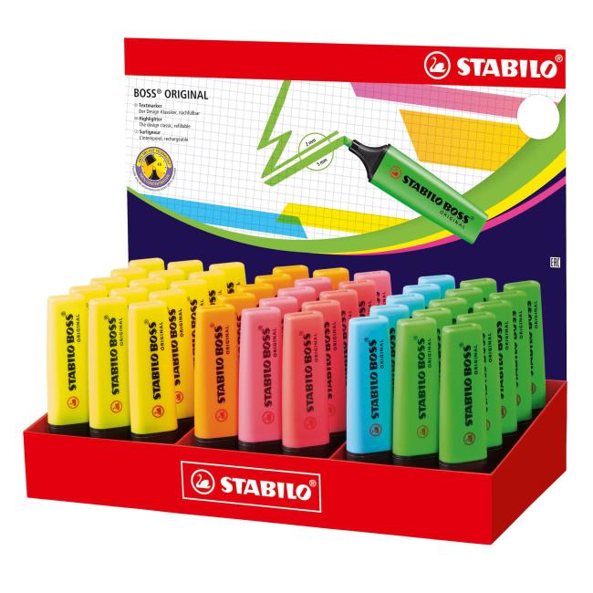 [ST070451] STABILO Boss Display 45 Stück