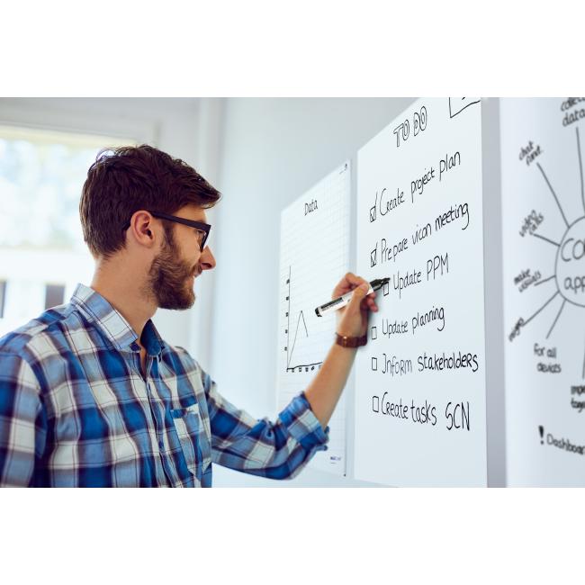 Zauberhaftes Diagramm Folienrolle, 15 Blatt, 90 x 120 cm