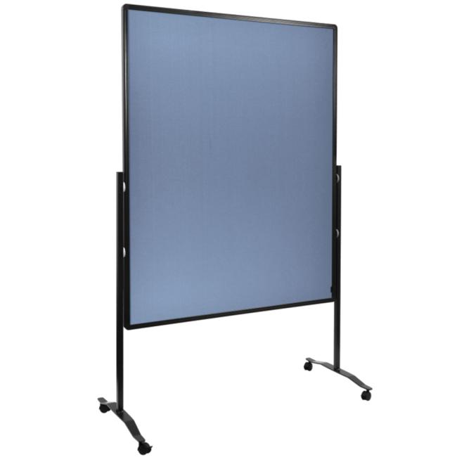 [LM204210] Filz-Präsentationsboard 150x120 cm PREMIUM PLUS blaugrau