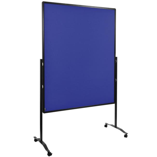[LM204410] Filz-Präsentationsboard 150x120 cm PREMIUM PLUS dunkelblau