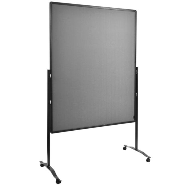 [LM204510] Filz-Präsentationsboard 150x120 cm PREMIUM PLUS grau