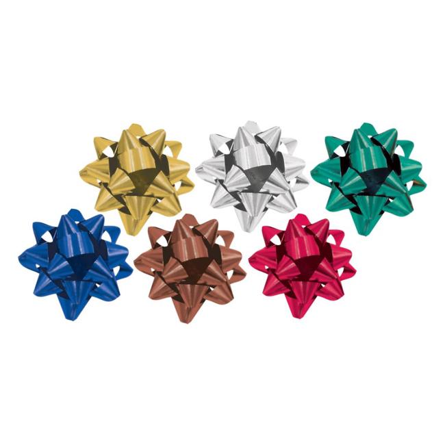 Weihnachtsgeschenkschleife, verschiedene Farben, 80 mm