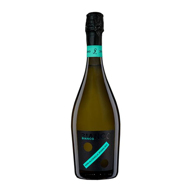 Wein Cantine Sgarzi Luigi- Bianco Schaumwein Alkoholfreier Weißwein 0% Alk. 0,75 l