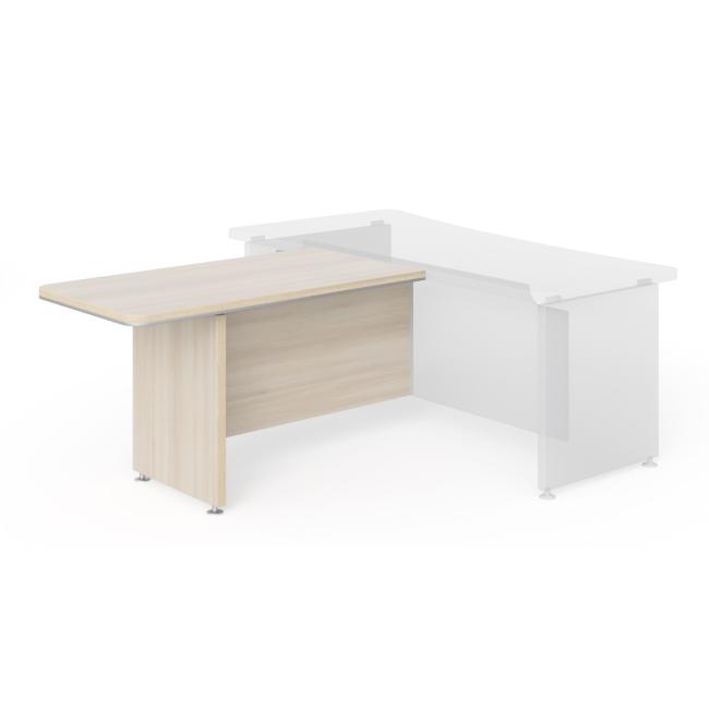 [LZ000110] Lenza Wels Beistelltisch, 130x76,2x70 cm, helle Akazie
