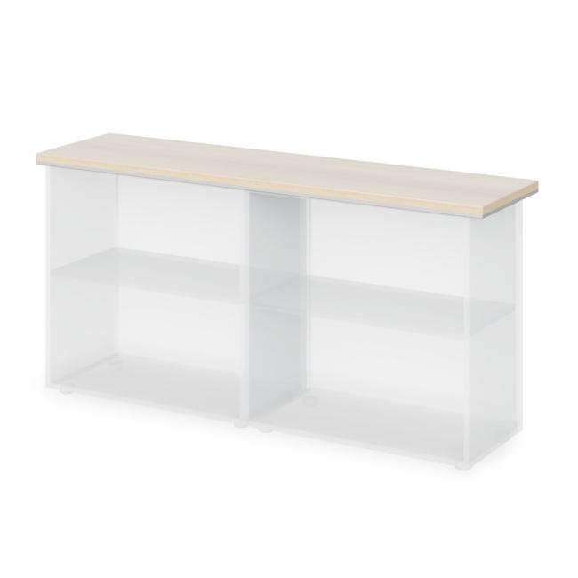 Lenza Wels Tischfliese, 167,6 x 3,8 x 42,9 cm, helle Akazie