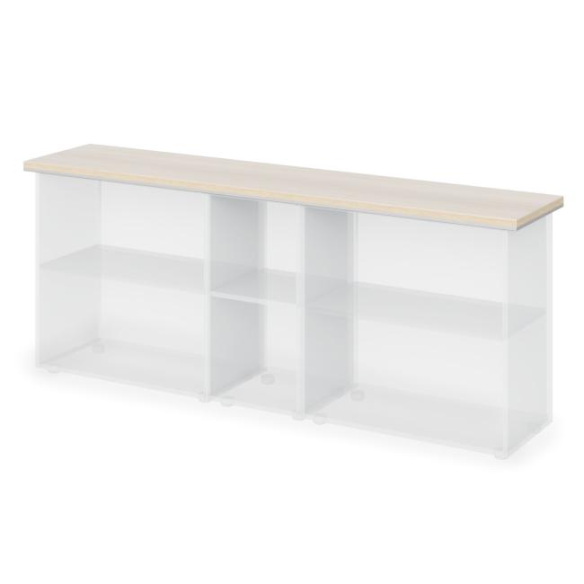 [LZ000220] Lenza Wels Tischfliese, 207,4 x 3,8 x 42,9 cm, helle Akazie