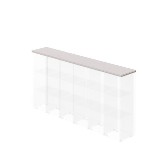 Lenza Wels Tischfliese, 247,4 x 3,8 x 42,9 cm, helle Akazie