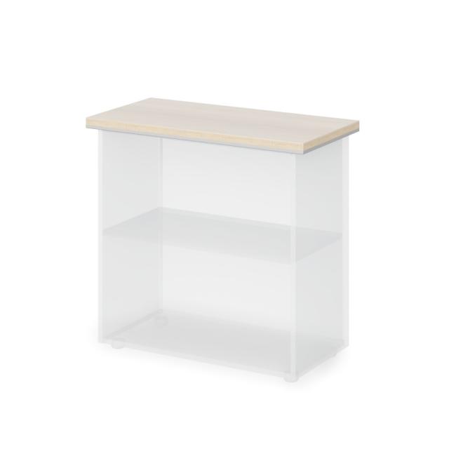 [LZ000260] Lenza Wels Tischfliese, 87,8 x 3,8 x 42,9 cm, helle Akazie