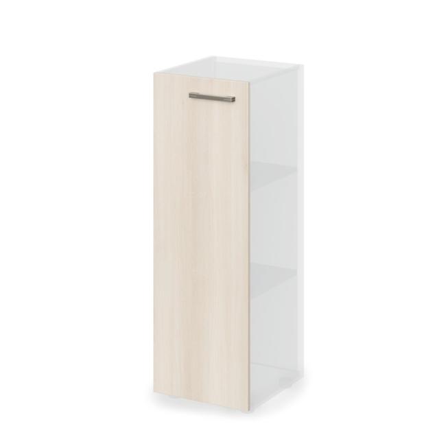 [LZ000310] Lenza Wels Kleiderschranktür, Scharniere links, 39,6 x 116,2 x 1,8 cm, helles Akazienholz