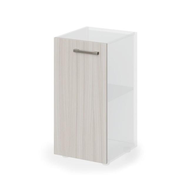 [LZ000321] Lenza Wels Kleiderschranktür, Scharniere links, 39,6 x 76,8 x 1,8 cm, Treibholz