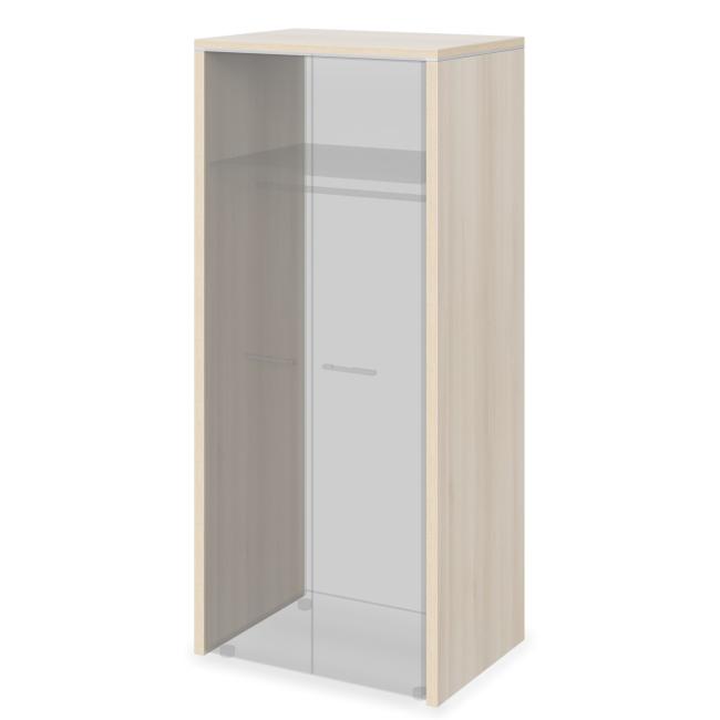 [LZ000400] Lenza Wels Verkleidungsbrett-Set, nur für tiefe Kleiderschränke, 87,8 x 197,6 x 62,9 cm, helle Akazie