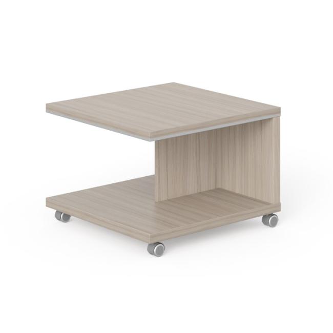 [LZ000511] Mobiler Couchtisch Lenza Wels, 70x50x70cm, Treibholz