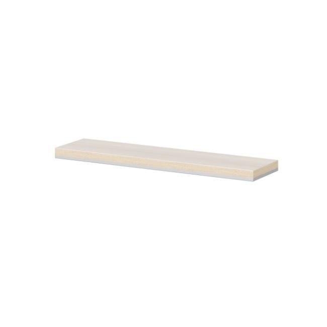 [LZ000910] Lenza Wels freistehendes Wandregal 79,6 cm, helles Akazienholz