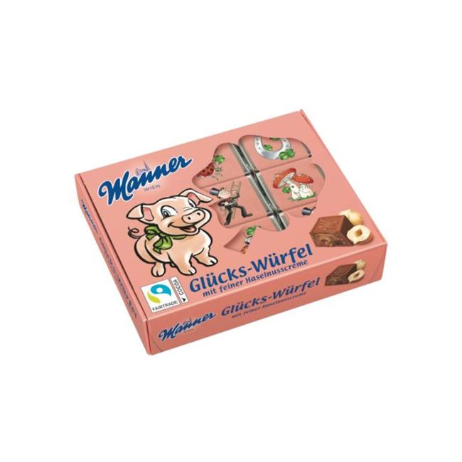 Manner Lucky Pigs (Würfel) 115 g