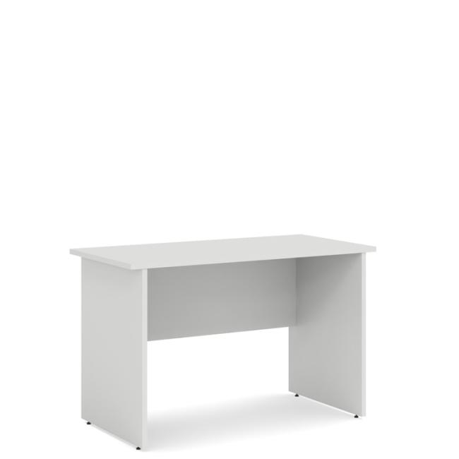 [LZ002123] Schreibtisch BASIC, 120 x 76 x 60 cm, weiß