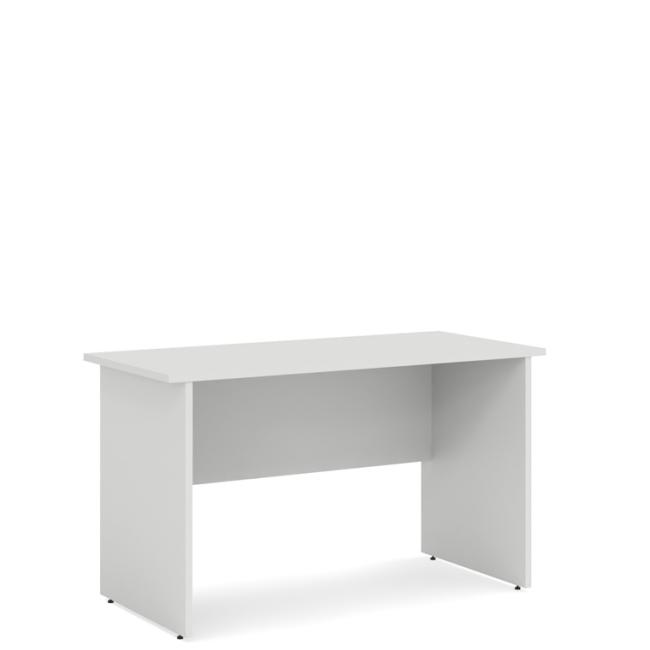 [LZ002133] Schreibtisch BASIC, 130 x 76 x 60 cm, weiß