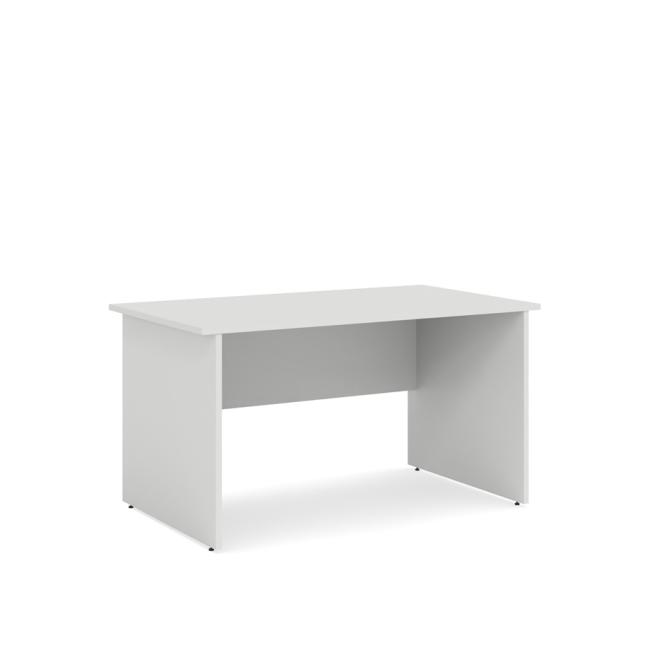 [LZ002173] Schreibtisch BASIC, 140 x 76 x 80 cm, weiß