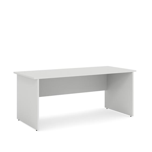 [LZ002193] Arbeitstisch BASIC, 180x76x80cm, weiß