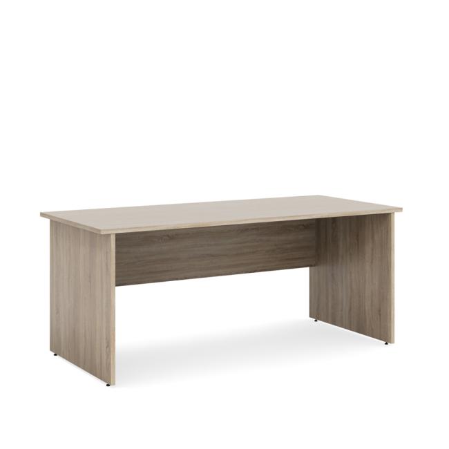 [LZ002194] Schreibtisch BASIC, 180 x 76 x 80 cm, Sonoma-Eiche
