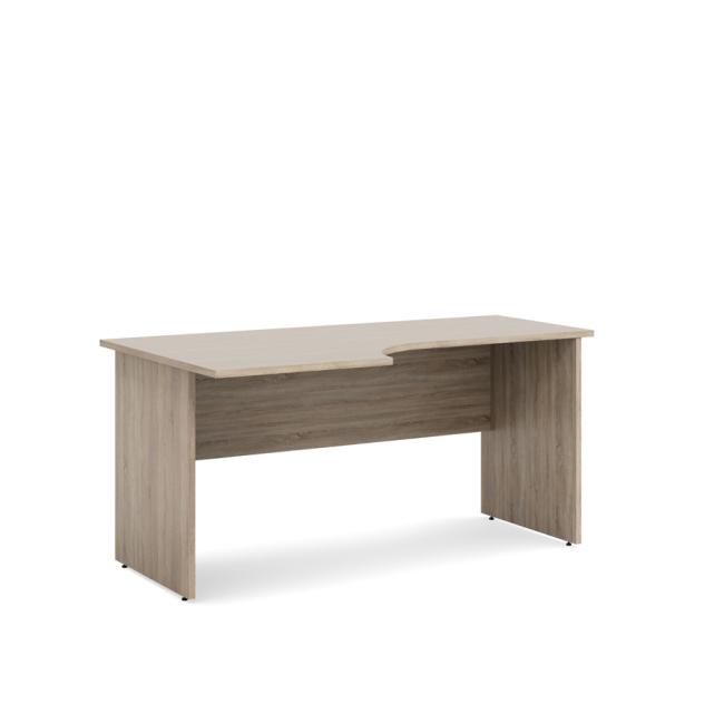 [LZ002208] Schreibtisch links BASIC, 160 x 76 x 90 cm, Sonoma-Eiche