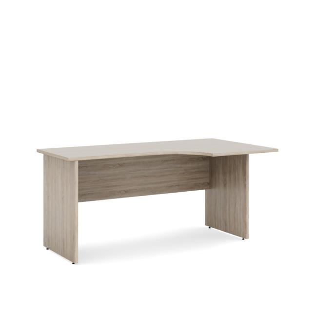 Schreibtisch rechts BASIC, 160 x 76 x 90 cm, Sonoma-Eiche